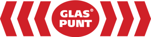 Het logo van Glaspunt B.V., uw glaszetter voor in Hoorn